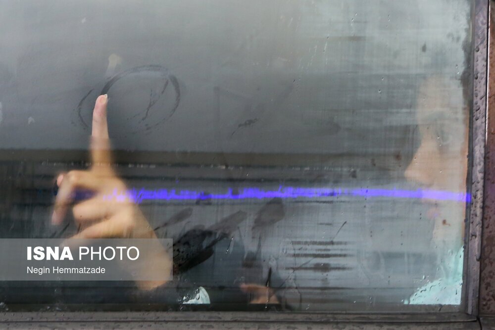 تصاویر: باران پاییزی تهران