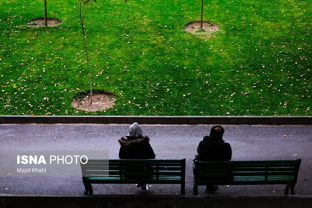 تصاویر: باران پاییزی تهران