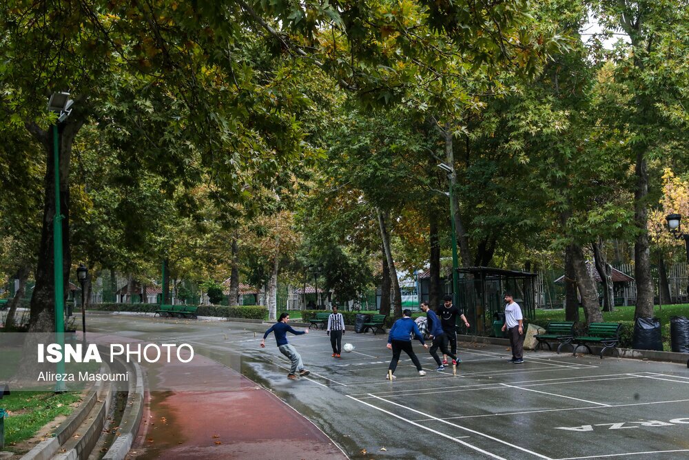 تصاویر: باران پاییزی تهران
