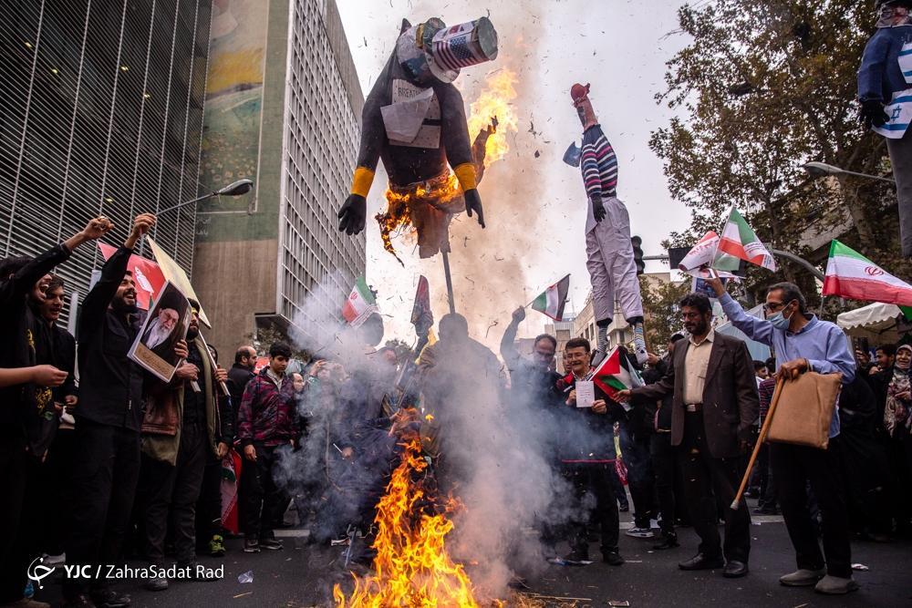 تصاویر: راهپیمایی ۱۳ آبان در سراسر کشور