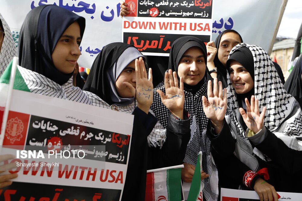 تصاویر: راهپیمایی ۱۳ آبان در سراسر کشور