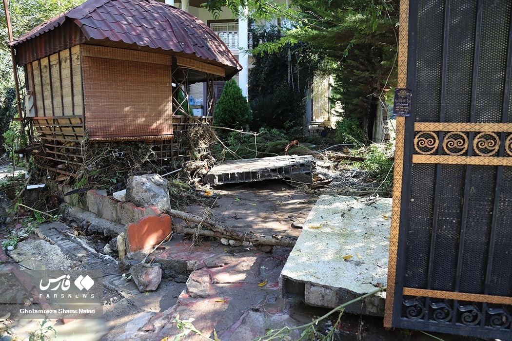 تصاویر: خسارت سیل پاییزی در مازندران