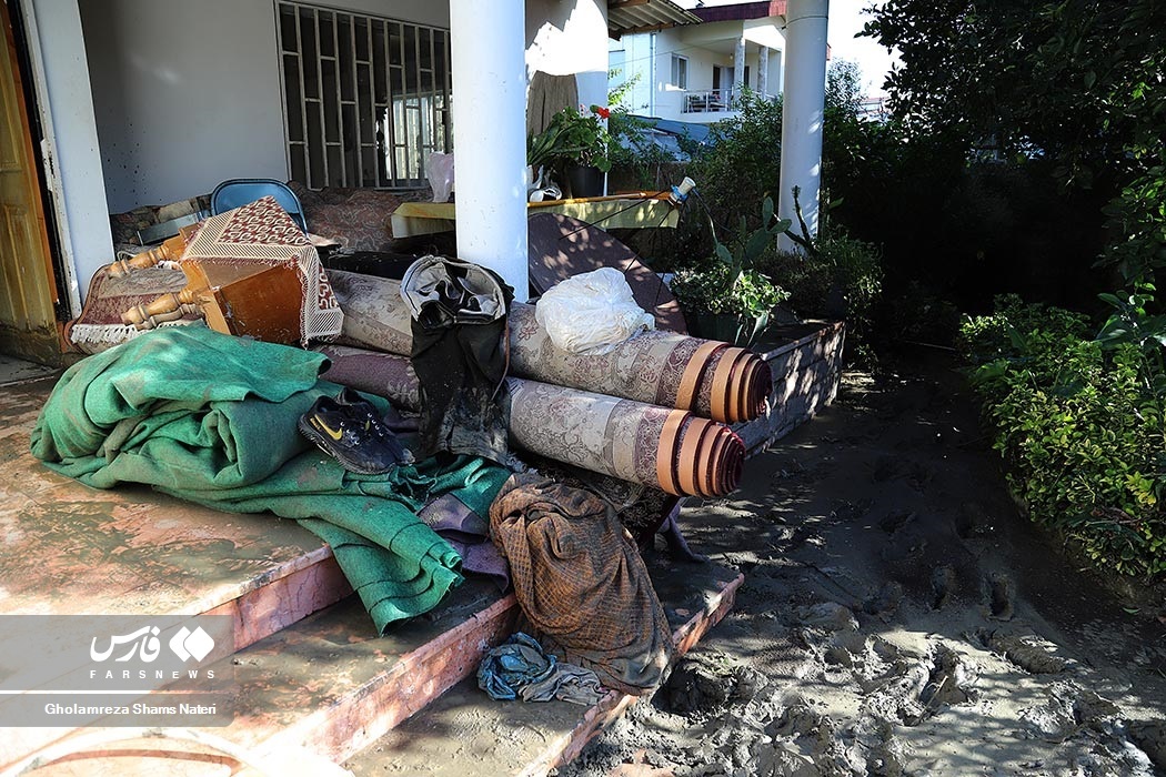 تصاویر: خسارت سیل پاییزی در مازندران