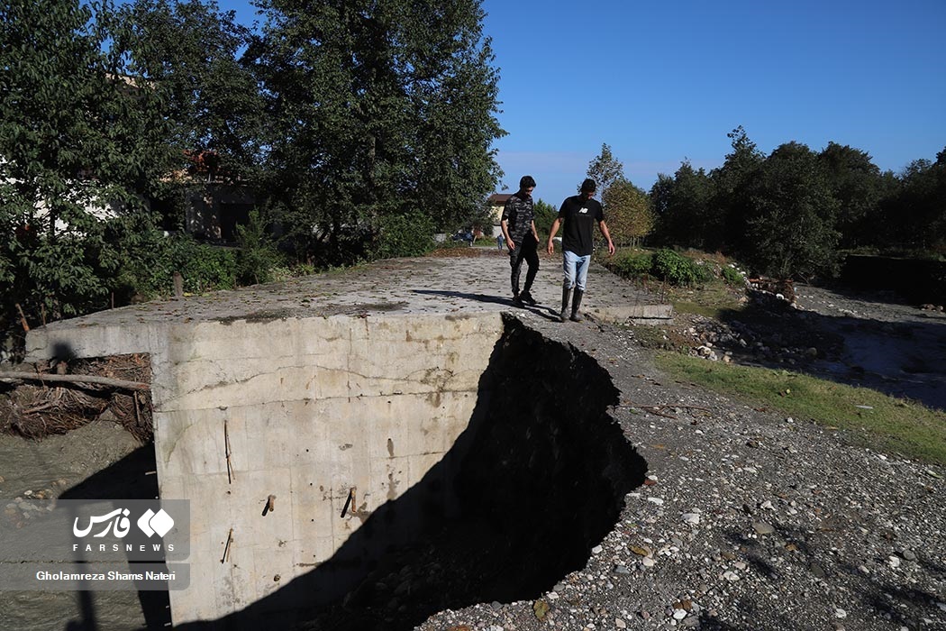 تصاویر: خسارت سیل پاییزی در مازندران