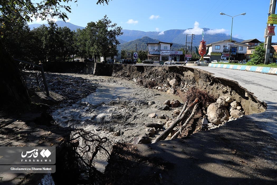 تصاویر: خسارت سیل پاییزی در مازندران