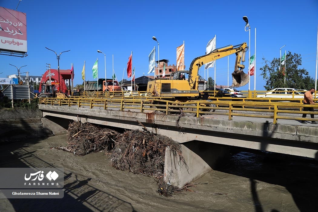 تصاویر: خسارت سیل پاییزی در مازندران