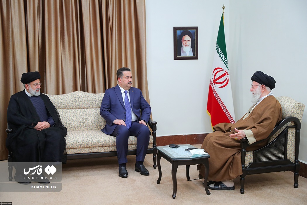 تصاویر: دیدار نخست‌وزیر عراق با رهبر انقلاب اسلامی