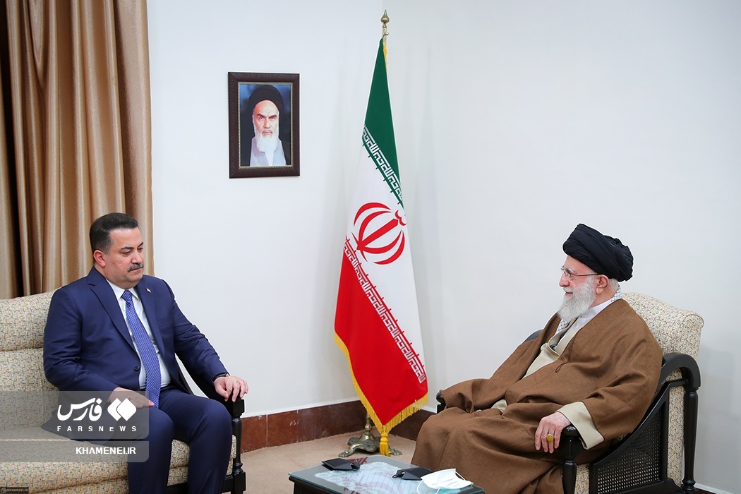 تصاویر: دیدار نخست‌وزیر عراق با رهبر انقلاب اسلامی