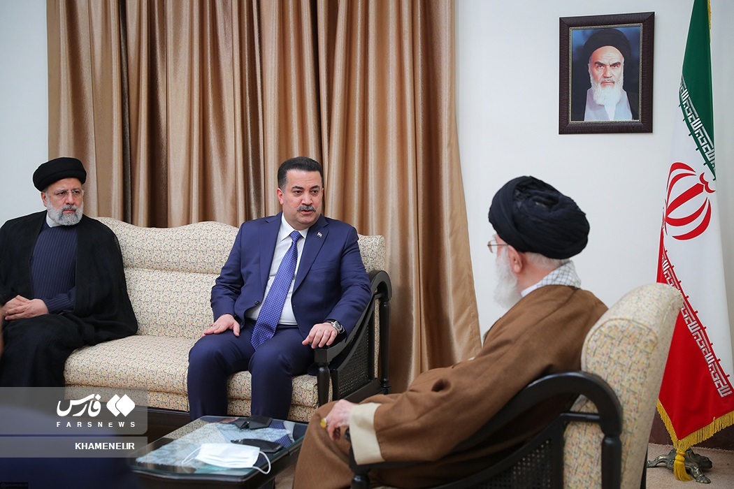 تصاویر: دیدار نخست‌وزیر عراق با رهبر انقلاب اسلامی