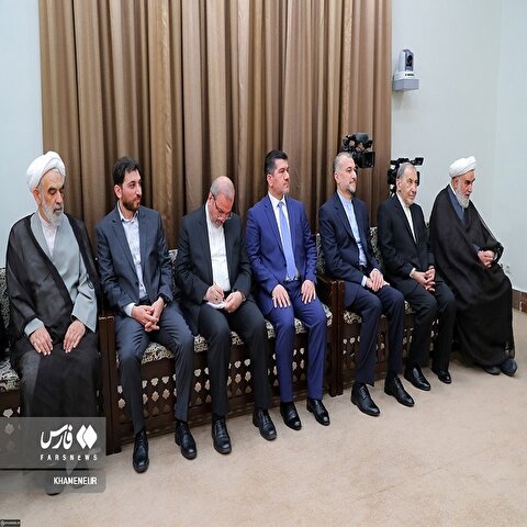 تصاویر: دیدار نخست‌وزیر عراق با رهبر انقلاب اسلامی