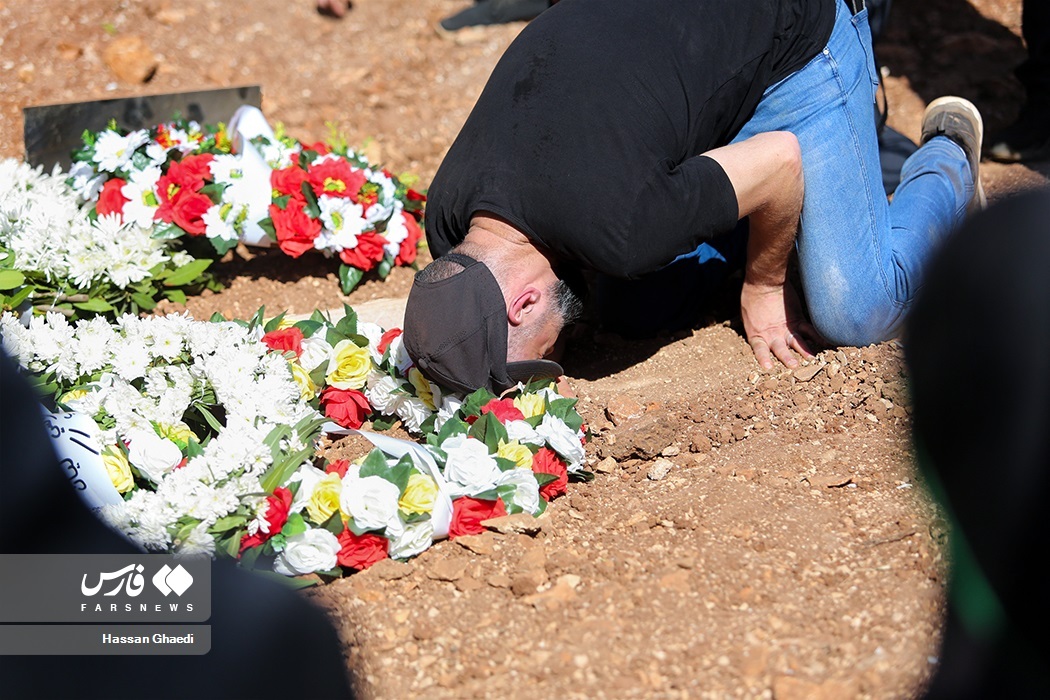 تصاویر: تشییع پیکر کودکان شهید لبنانی