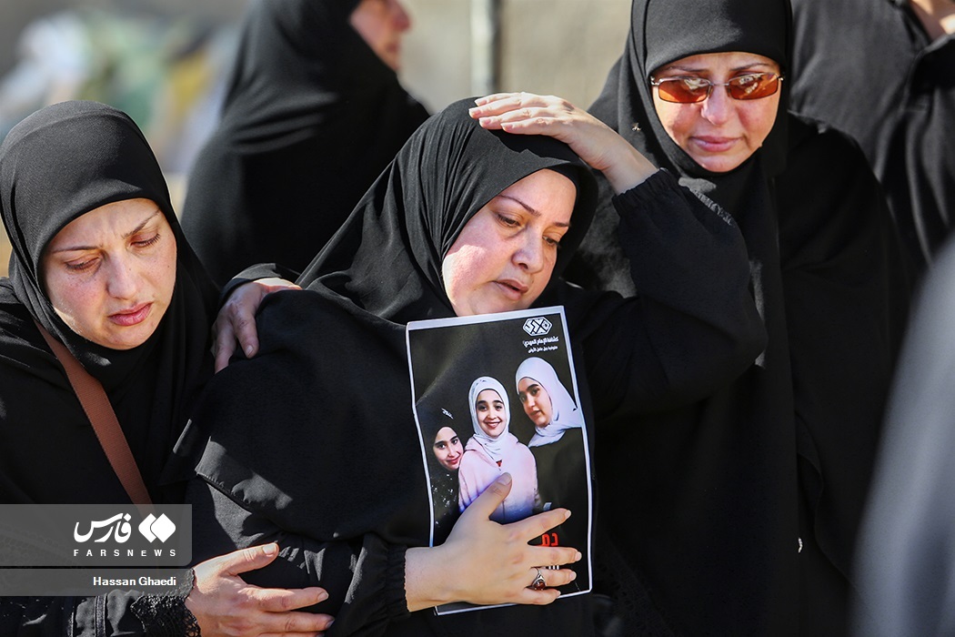 تصاویر: تشییع پیکر کودکان شهید لبنانی