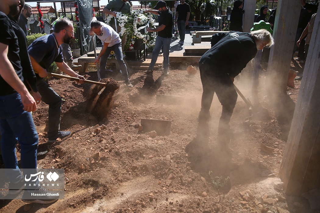 تصاویر: تشییع پیکر کودکان شهید لبنانی