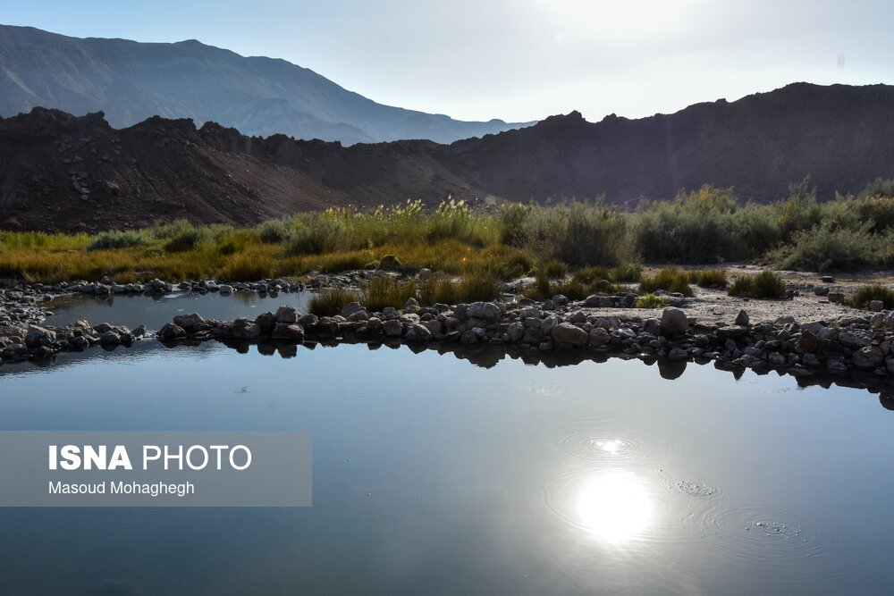 تصاویر: چشمه‌های معدنی آبگرم سمنان