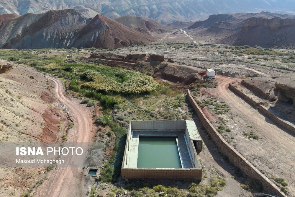 تصاویر: چشمه‌های معدنی آبگرم سمنان