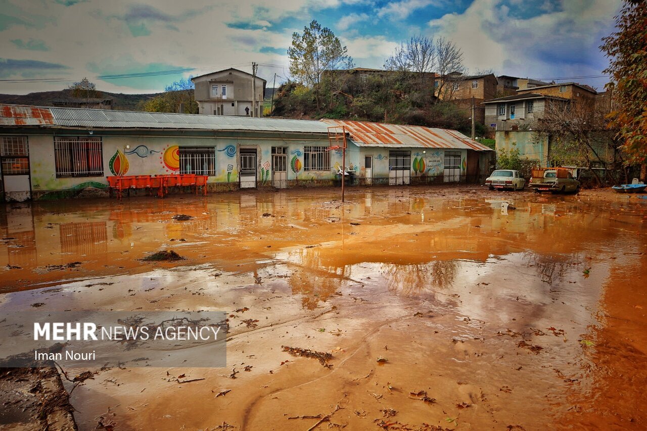 تصاویر: خسارات سیل در «کالپوش»
