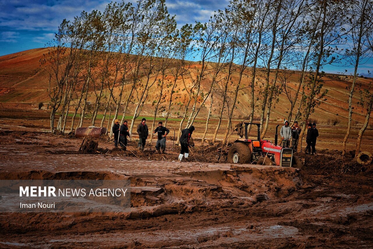 تصاویر: خسارات سیل در «کالپوش»