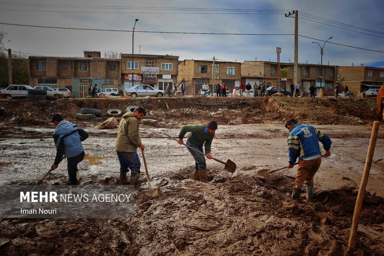 تصاویر: خسارات سیل در «کالپوش»