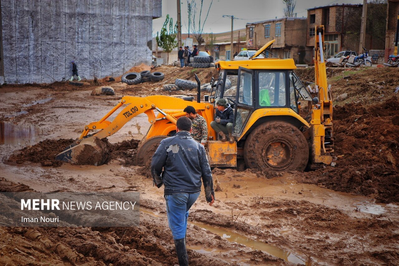 تصاویر: خسارات سیل در «کالپوش»