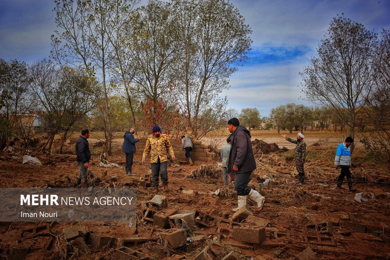تصاویر: خسارات سیل در «کالپوش»