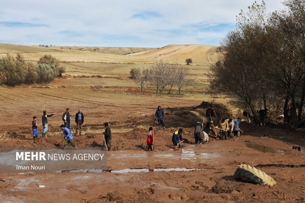 تصاویر: خسارات سیل در «کالپوش»
