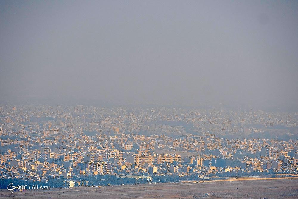 تصاویر: آلودگی هوای اصفهان در حالت هشدار