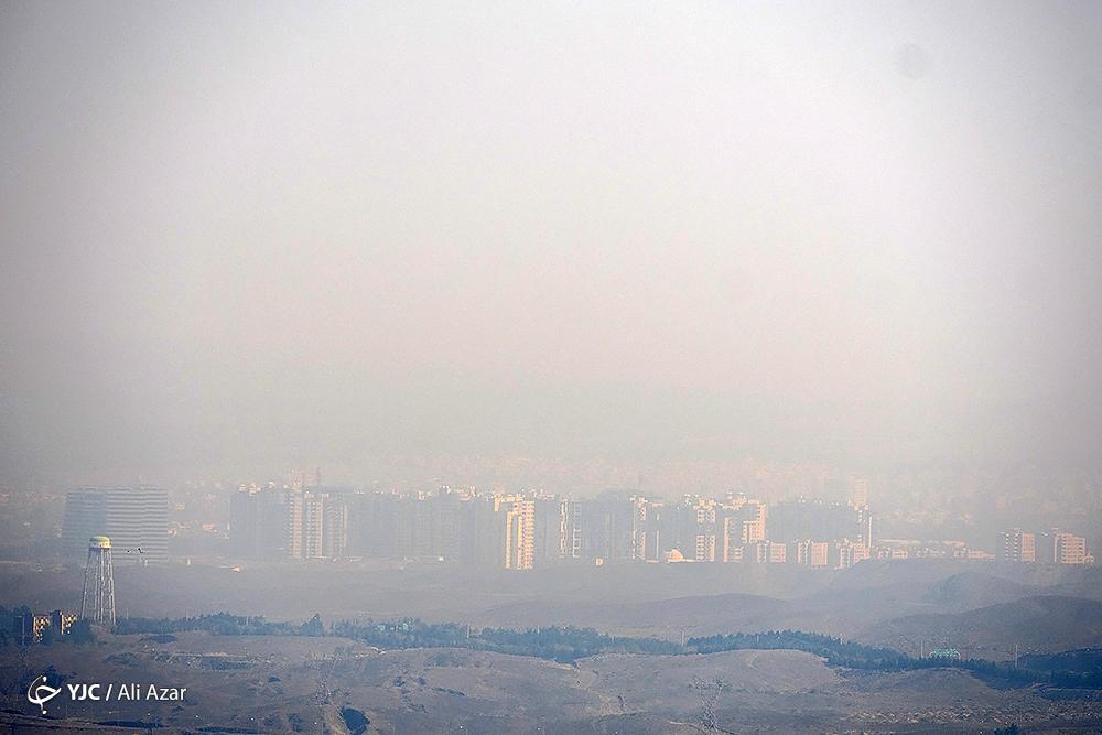 تصاویر: آلودگی هوای اصفهان در حالت هشدار