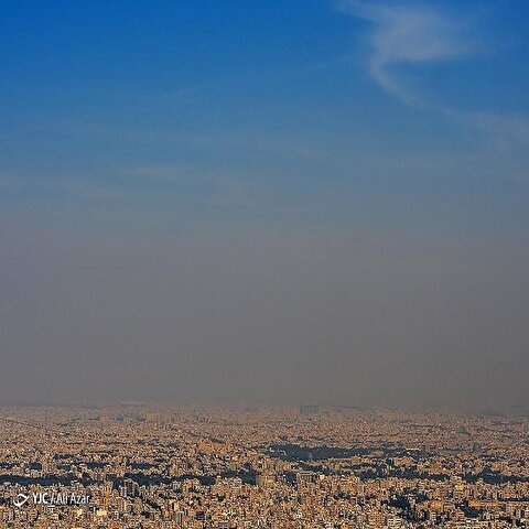 تصاویر: آلودگی هوای اصفهان در حالت هشدار