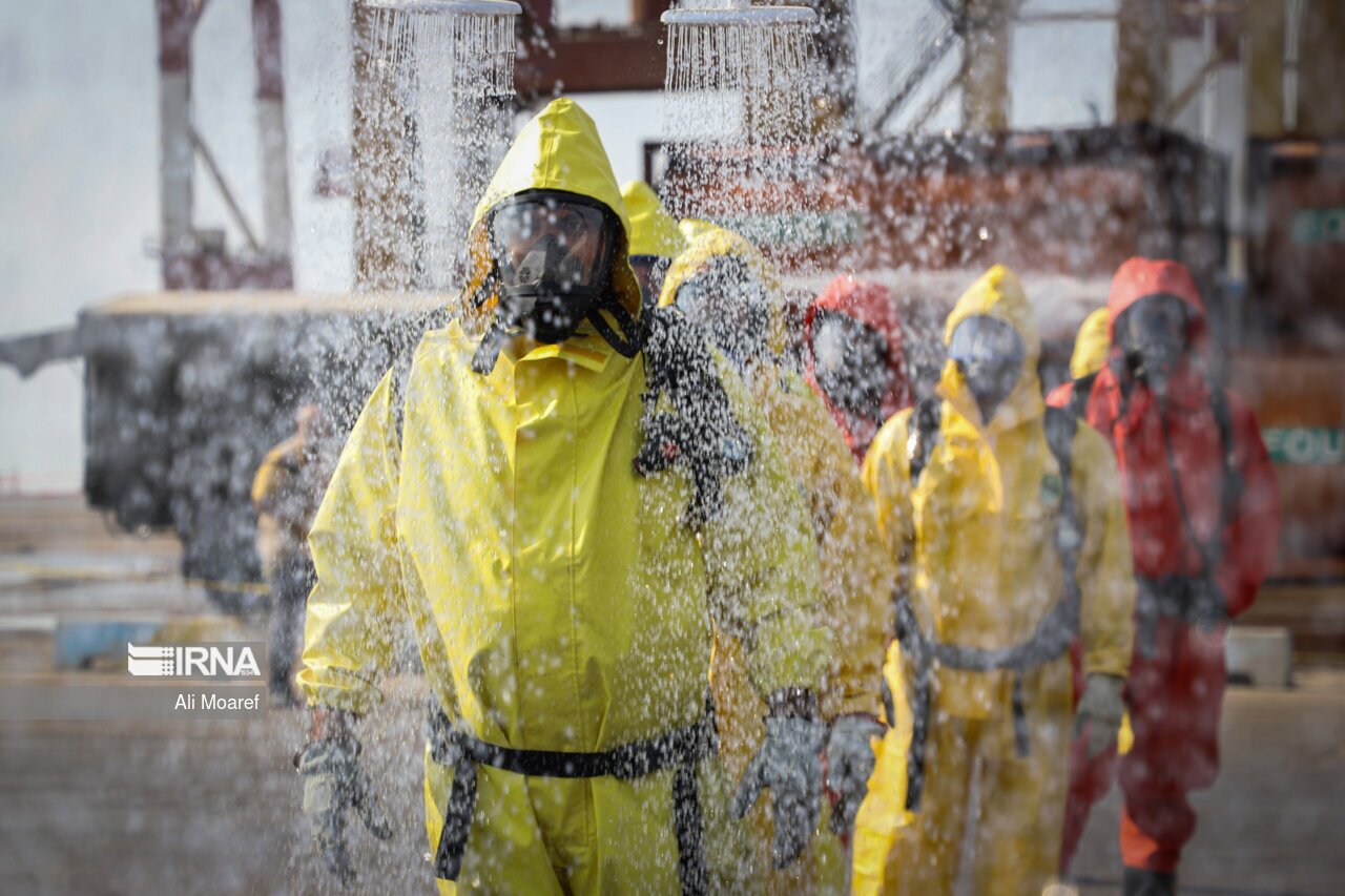 تصاویر: رزمایش ترکیبی مدیریت بحران و پدافند غیرعامل