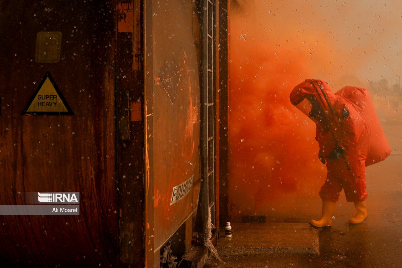 تصاویر: رزمایش ترکیبی مدیریت بحران و پدافند غیرعامل