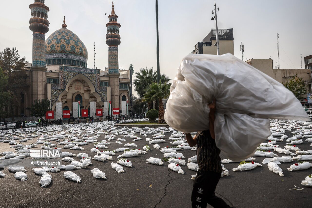 تصاویر: چیدمان «سمفونی کشته گان»