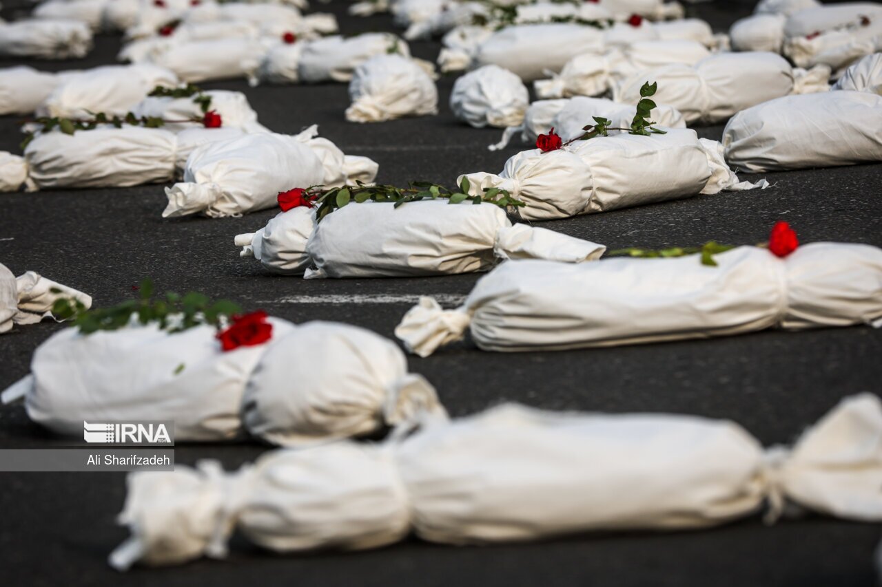 تصاویر: چیدمان «سمفونی کشته گان»