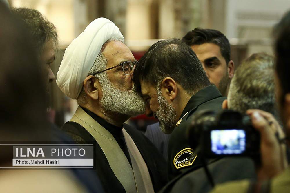 تصاویر: مراسم ترحیم همسر منتظری، رئیس دیوان عالی