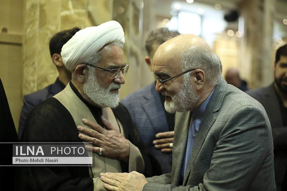 تصاویر: مراسم ترحیم همسر منتظری، رئیس دیوان عالی