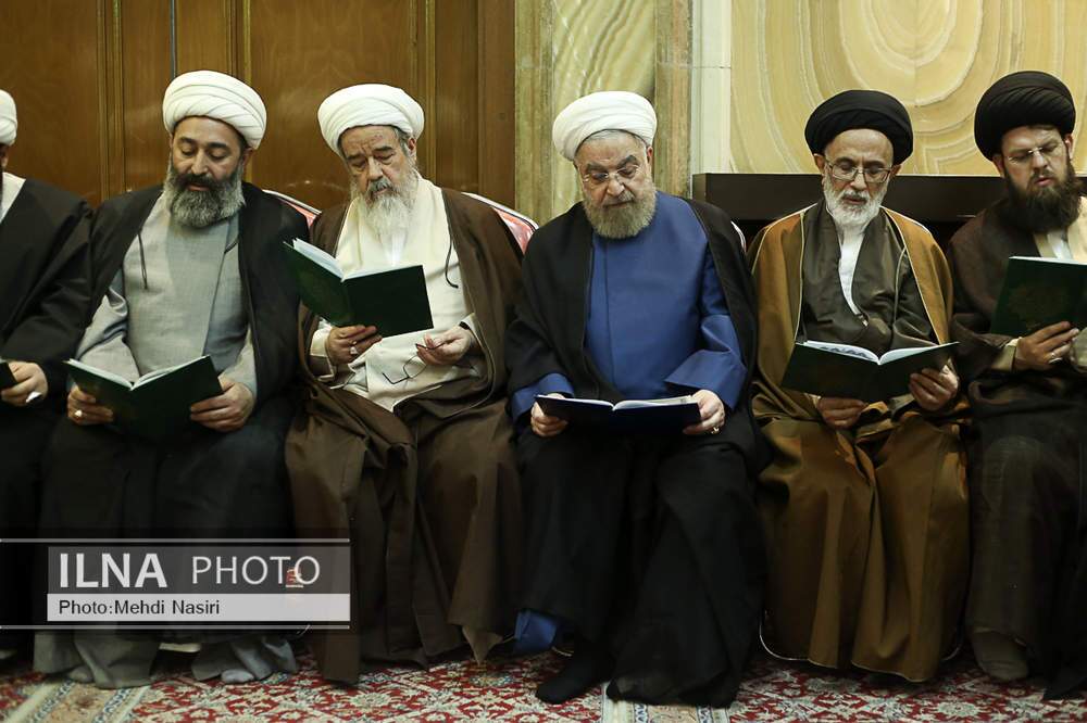 تصاویر: مراسم ترحیم همسر منتظری، رئیس دیوان عالی