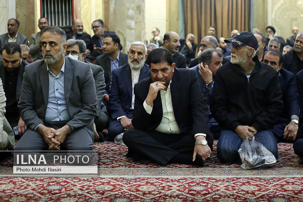 تصاویر: مراسم ترحیم همسر منتظری، رئیس دیوان عالی