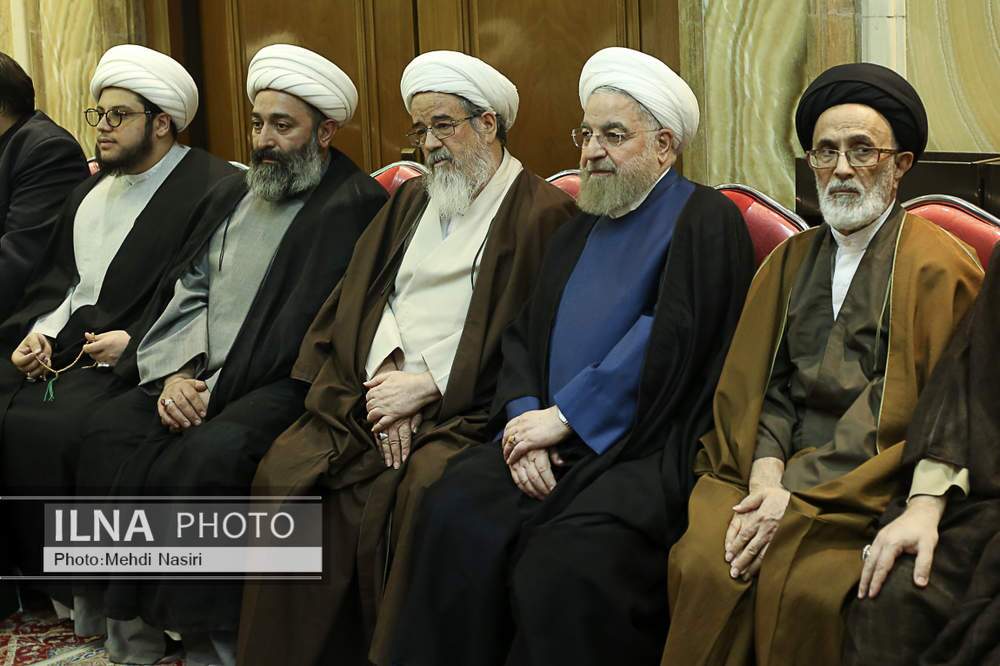 تصاویر: مراسم ترحیم همسر منتظری، رئیس دیوان عالی