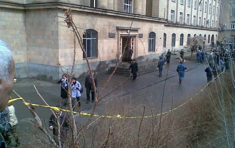 انفجار در دانشکده شیمی دانشگاه «ایروان» قربانی گرفت