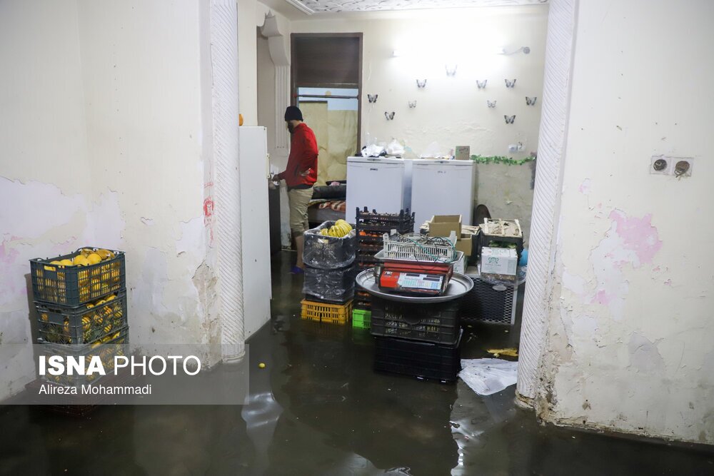 تصاویر: اهواز غرق در آب