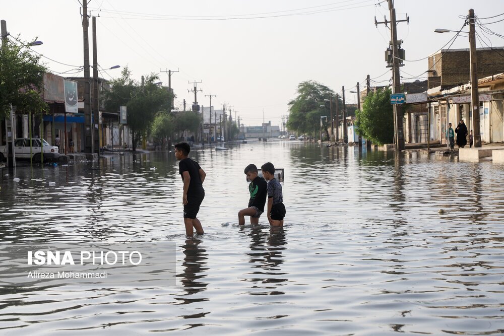 تصاویر: اهواز غرق در آب