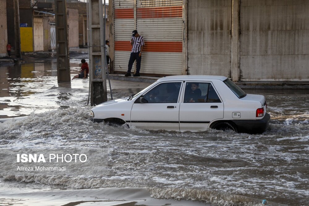 تصاویر: اهواز غرق در آب