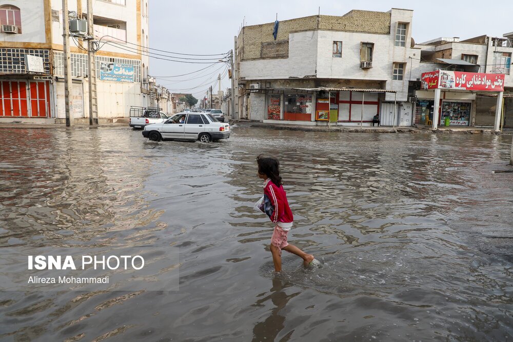 تصاویر: اهواز غرق در آب