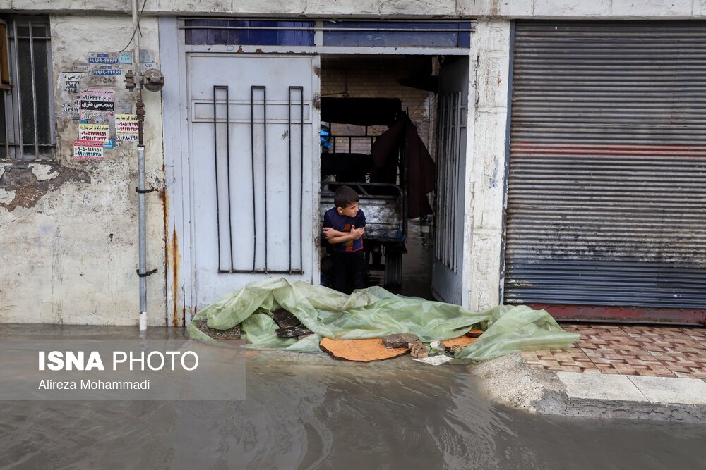 تصاویر: اهواز غرق در آب