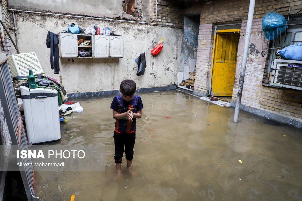 تصاویر: اهواز غرق در آب