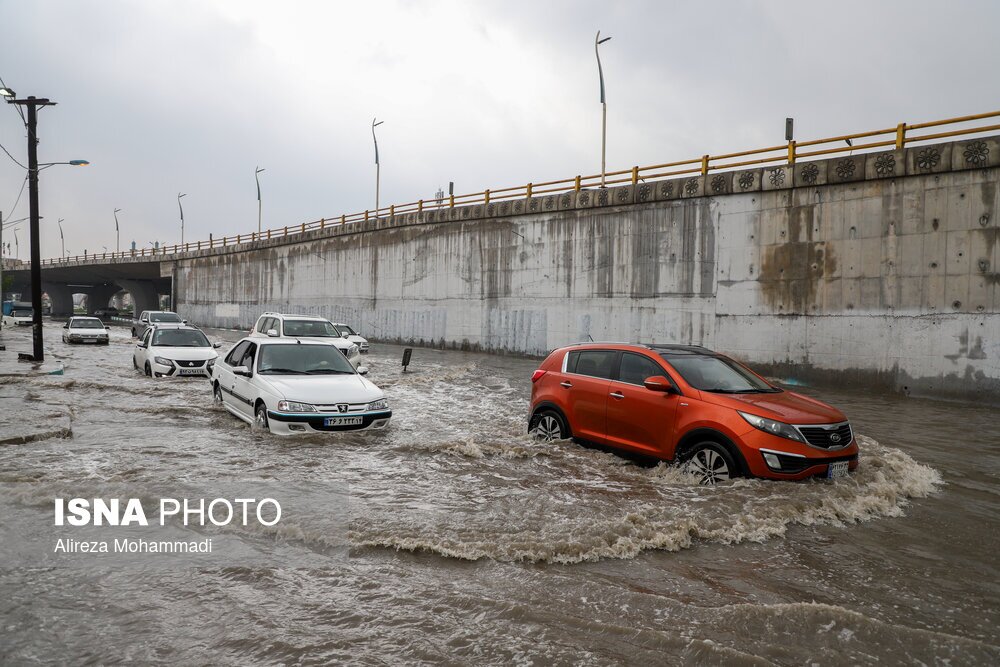 تصاویر: اهواز غرق در آب