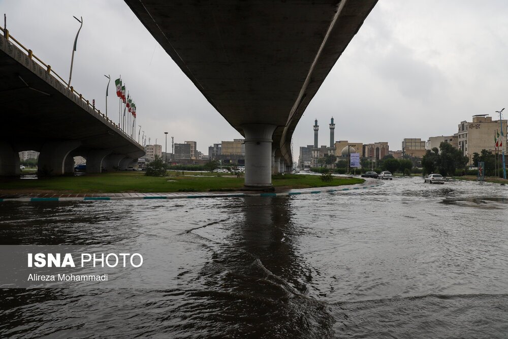 تصاویر: اهواز غرق در آب
