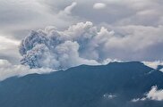 ویدیو / فوران آتشفشان «ماراپی» در سوماترای اندونزی