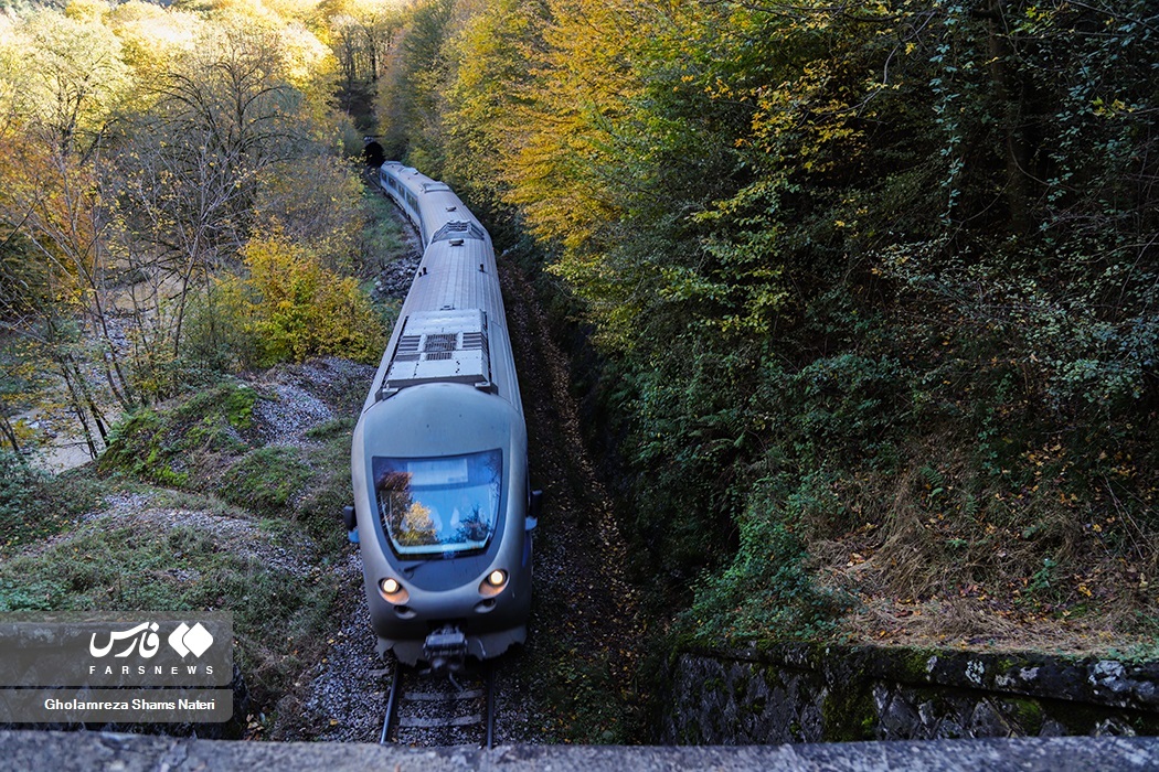 تصاویر: پاییز «راه آهن شیرگاه» مازندران
