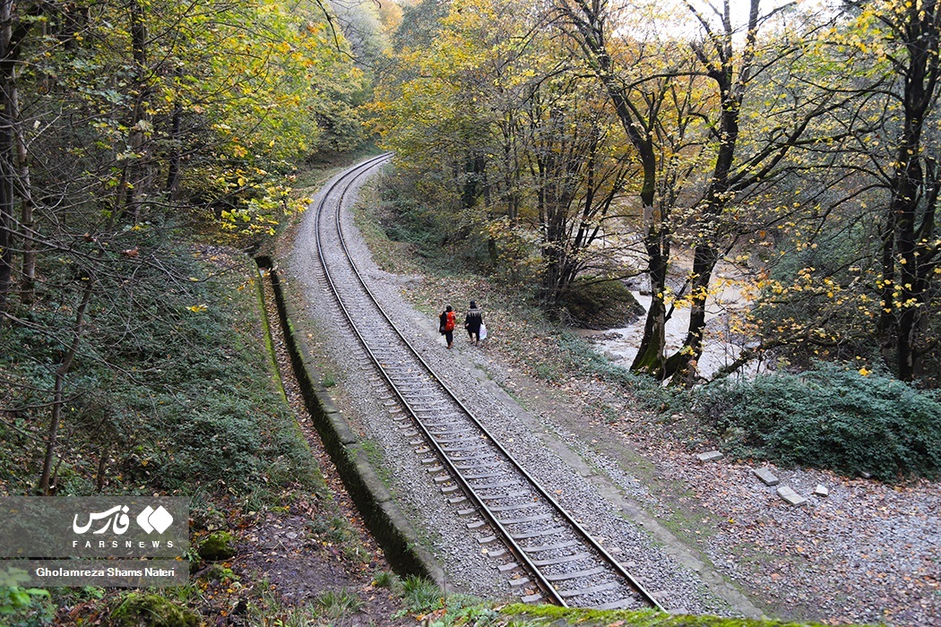 تصاویر: پاییز «راه آهن شیرگاه» مازندران