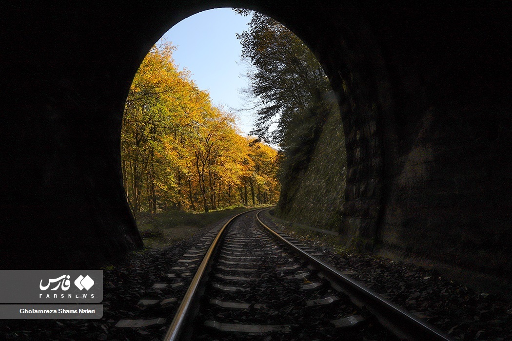تصاویر: پاییز «راه آهن شیرگاه» مازندران